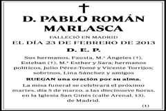 Pablo Román Marlasca